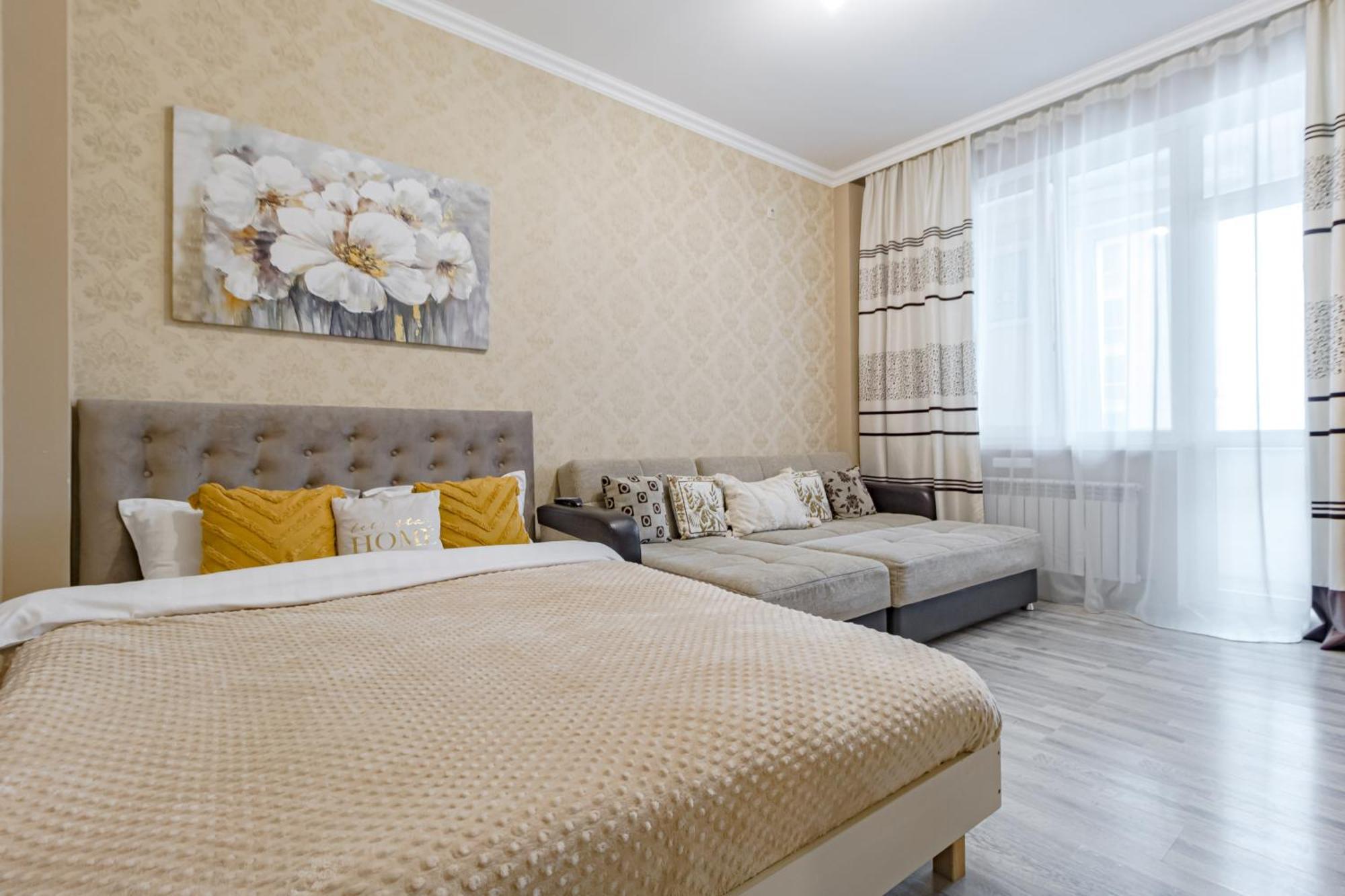 Просторная Квартира В Expo Boulevard Astana Exterior foto